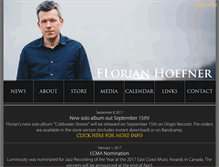 Tablet Screenshot of florian-hoefner.com